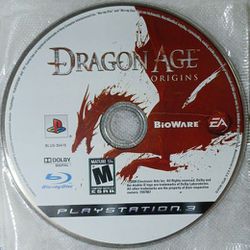 Dragon Age Origins By Bioware EA Ps1(+Ps2) Game