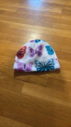White Butterfly Hat