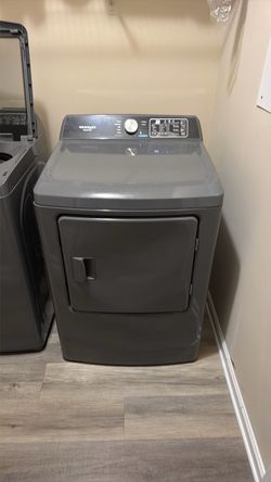 Gray Crowley Washer and Dryer set