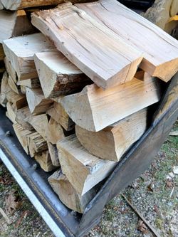 Maple and fir firewood