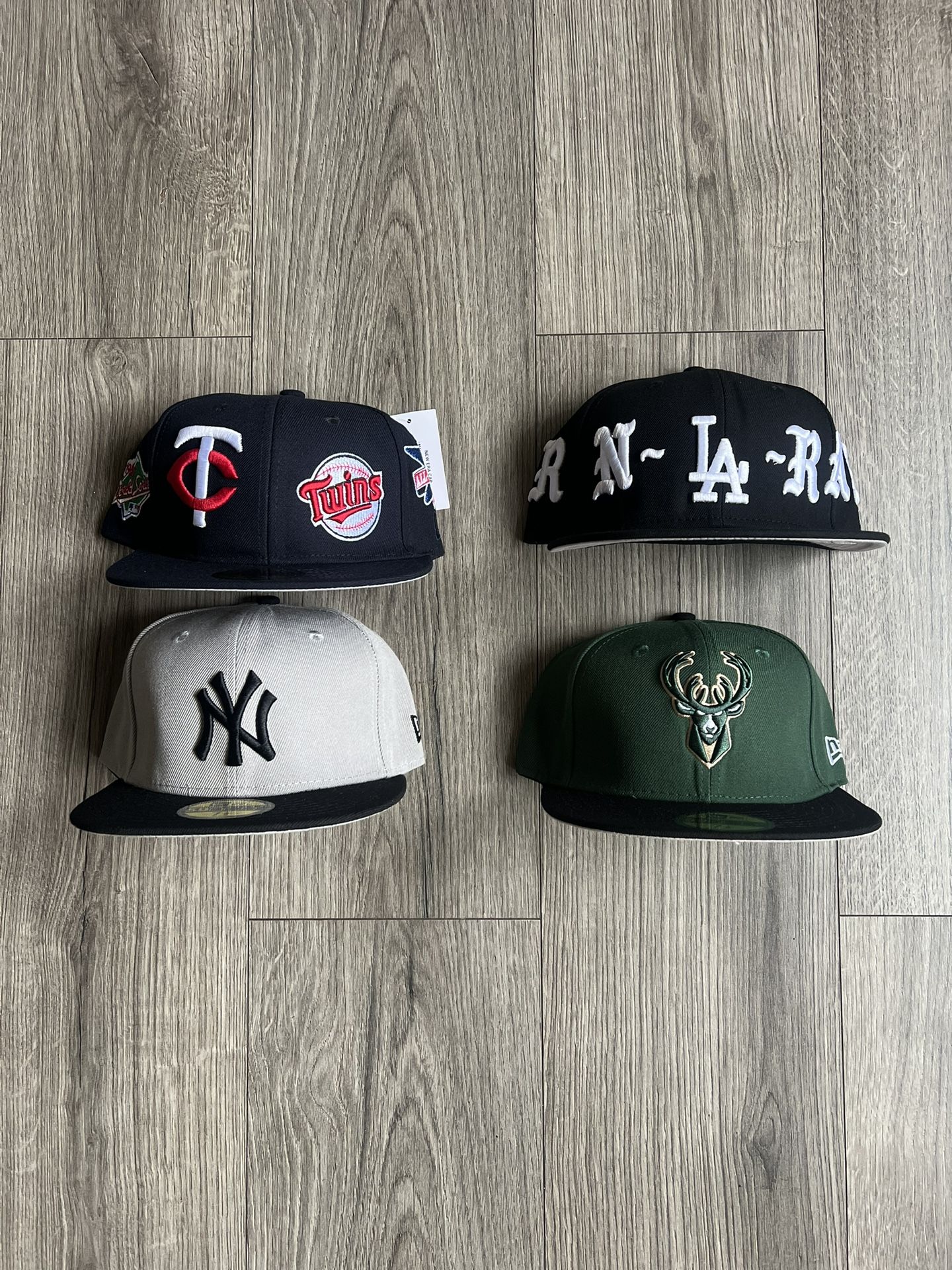 MLB NBA FITTED HAT 7 1/8 HATS