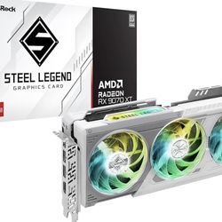 Asrock Graphics Board Steel Legend RX 9070 XT 16GB AMD Radeon AX