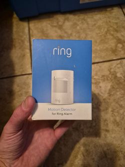 Ring Alarm Motion Detector - New in Box - White