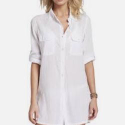 Ralph Lauren Button Cover Up Sleeve Rolls 