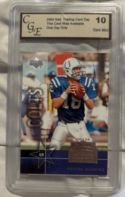 Peyton manning upper deck card