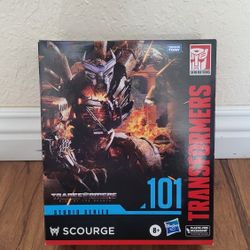 Transformers Studio Series Scourge TF7 Rise of the Beasts #101 Leader Class New ( Price Firm!)