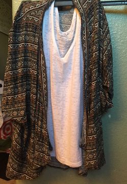 Light jacket with tank top