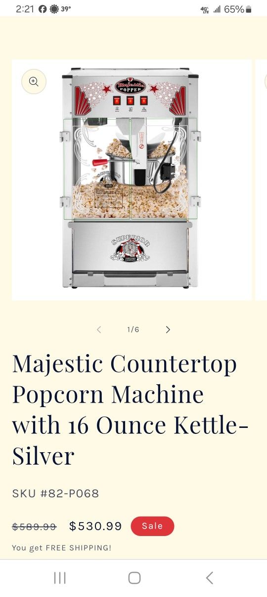 Popcorn Maker
