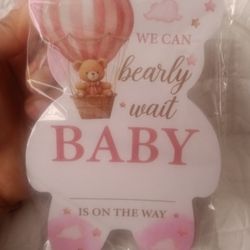 Baby Shower Invitations For Girl With Envelope 21ct