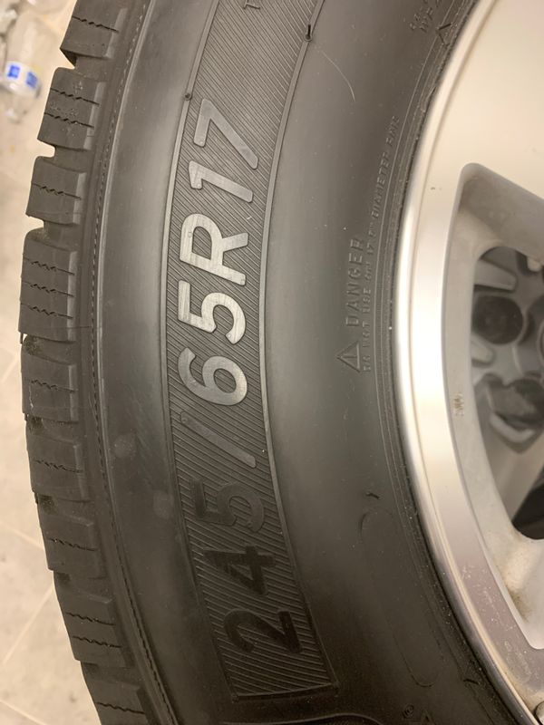 Tires 245/65/17 for Sale in Los Angeles, CA OfferUp