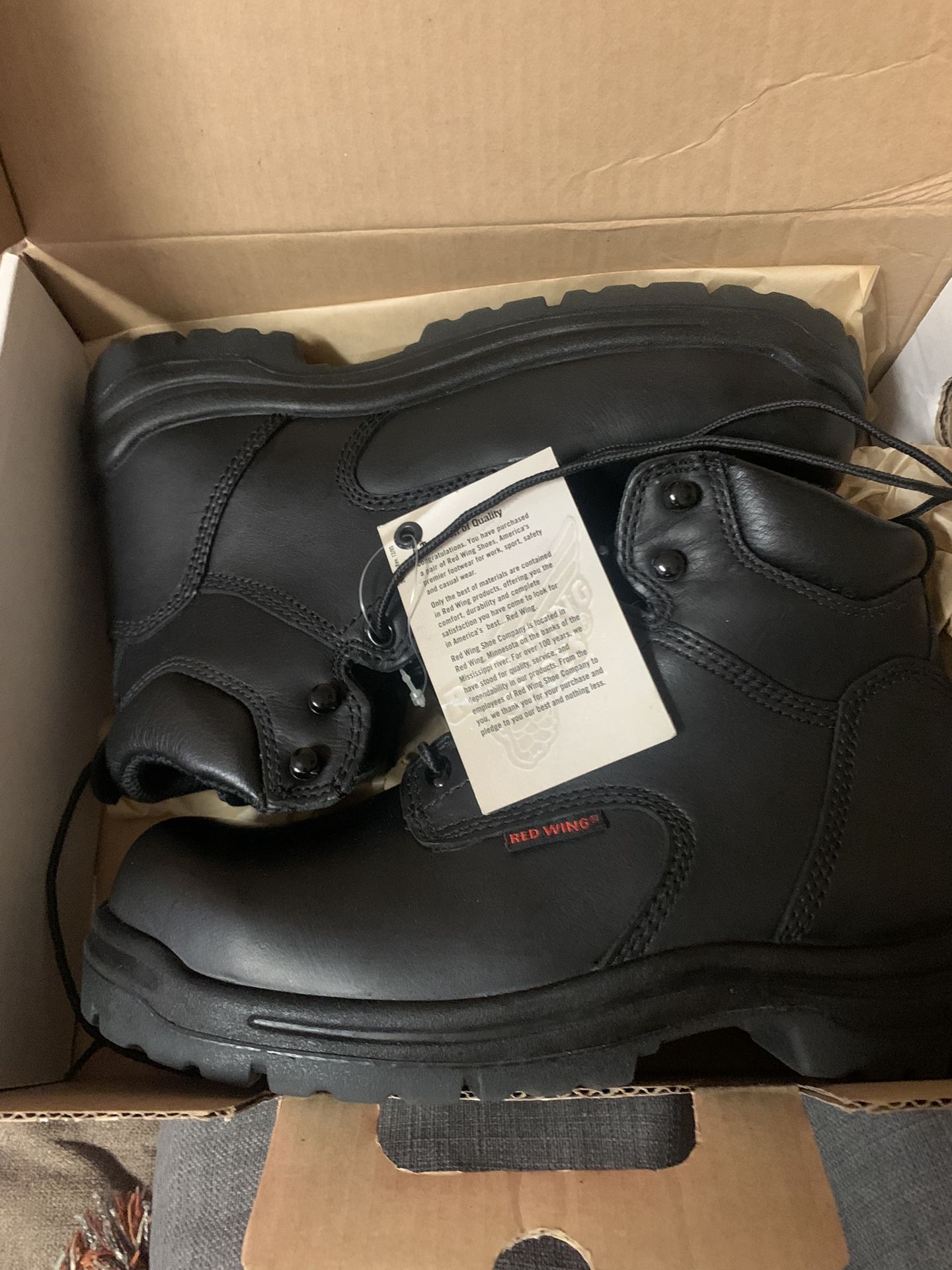 Red wing Work Boots size 9.5 men