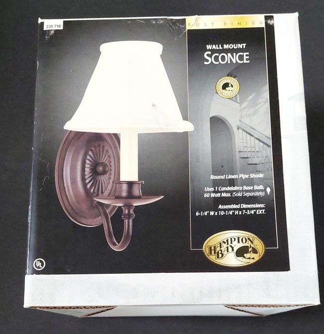 New Round Linen Pipe Shade