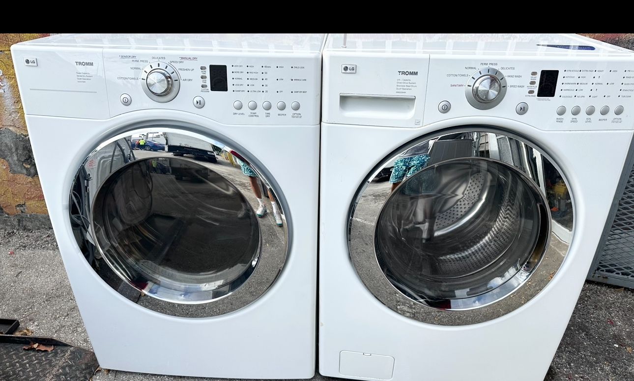 Washer And Dryer Set LG