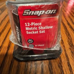 Snap on 12 Piece Metric Sockets 