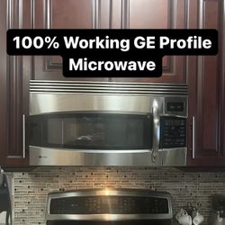 100% Working General Electric Profile Microwave Oven/Conventional 
