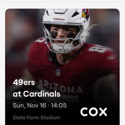 Cardinals Vs 49ers