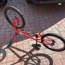 Verde BMX Bike Solid Frame Need Brake And Chain 