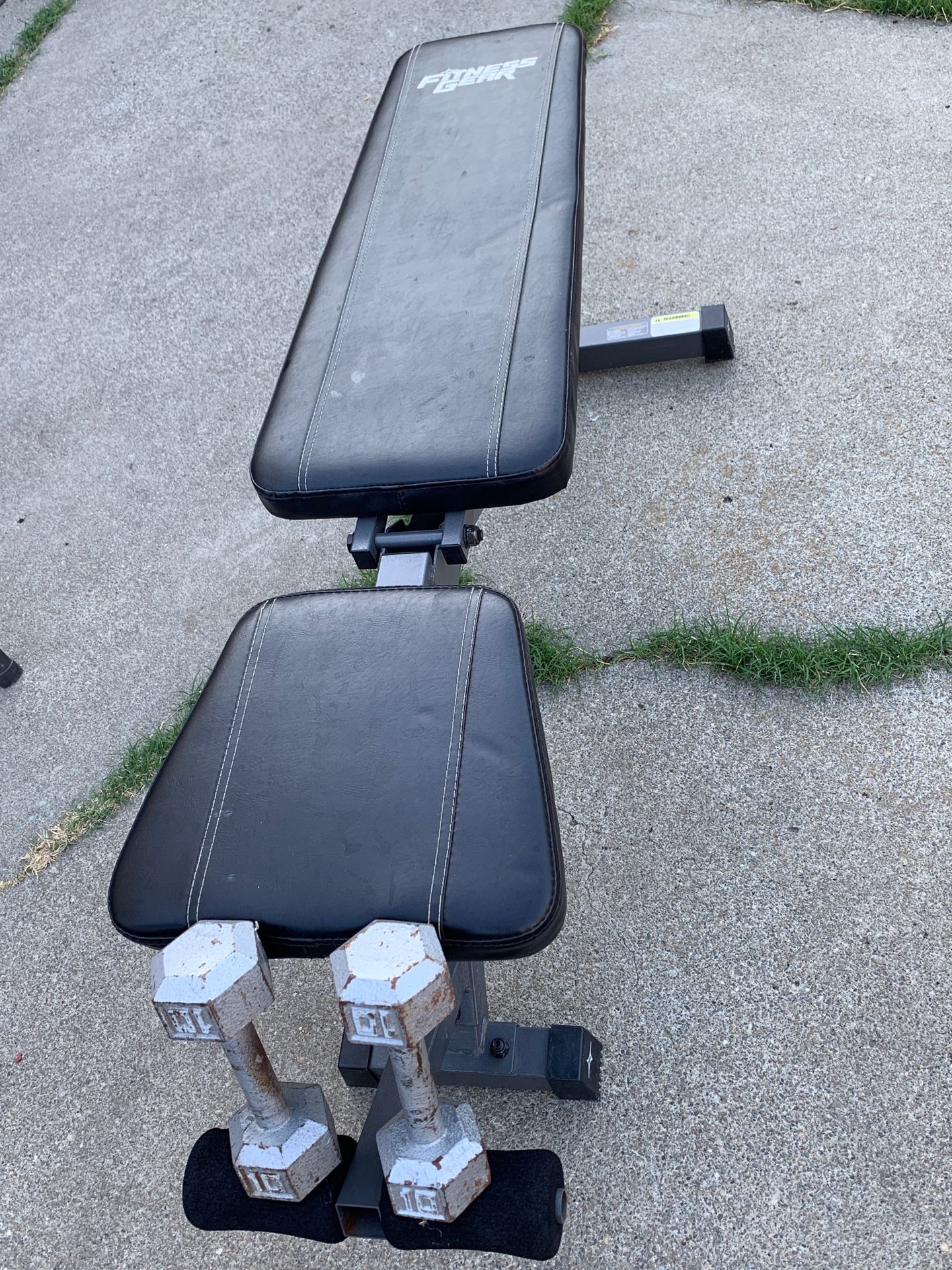 Adjustable bench / weights