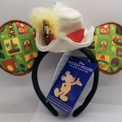 Disney Parks Ears Enchanted Tiki Room Headband 50th Mickey Main Attraction