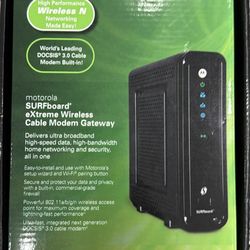SURFboard eXtreme Wireless Cable Modem Gateway