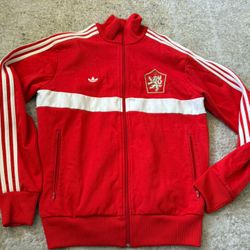 Adidas Men’s Jacket Size Large Ceskoslovensky Fotbalovy Svaz Slovenia Soccer