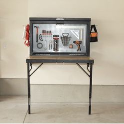 Lifetime Products Wall Mounted Work Bench Foldable