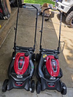 Honda Hrn216vkaa Mower Like New No Bag $400 Price Firm Each One /// Seminueva Precio Firme $400 Cada Una no bolsa