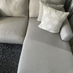 3 Seater Light grey sectional