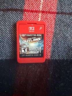 Star Wars Outlaws Nintendo Switch 2 Game Cartridge