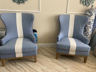 Tommy Hilfiger wing back chair