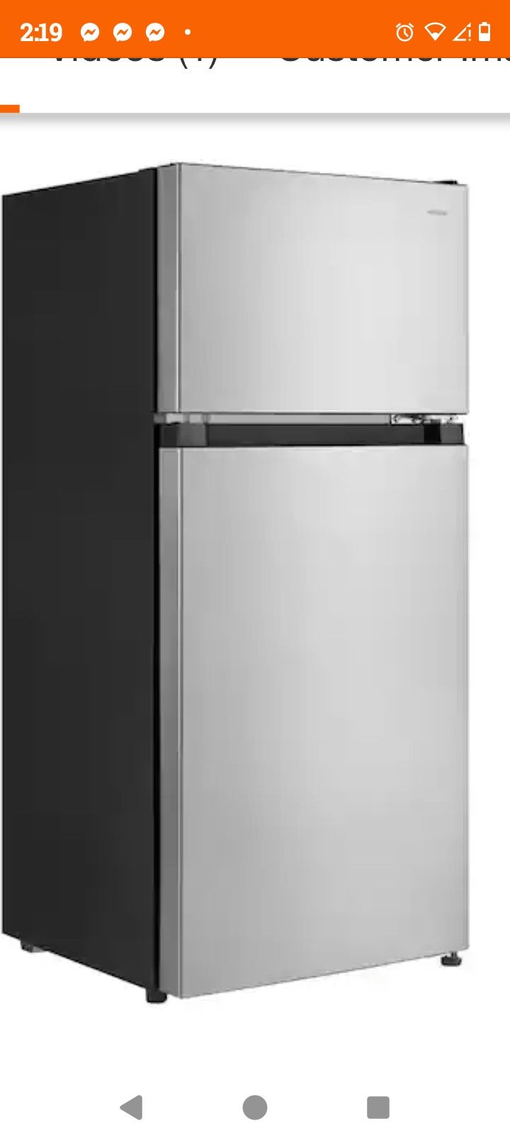 Danby 4.1 Cubic Refrigerator