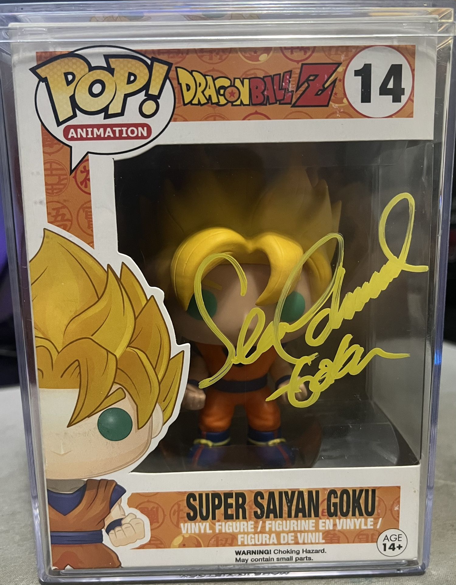 *SIGNED* Goku Funko Pop