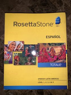 ROSETTA STONE - SPANISH / LATIN AMERICA EDITION