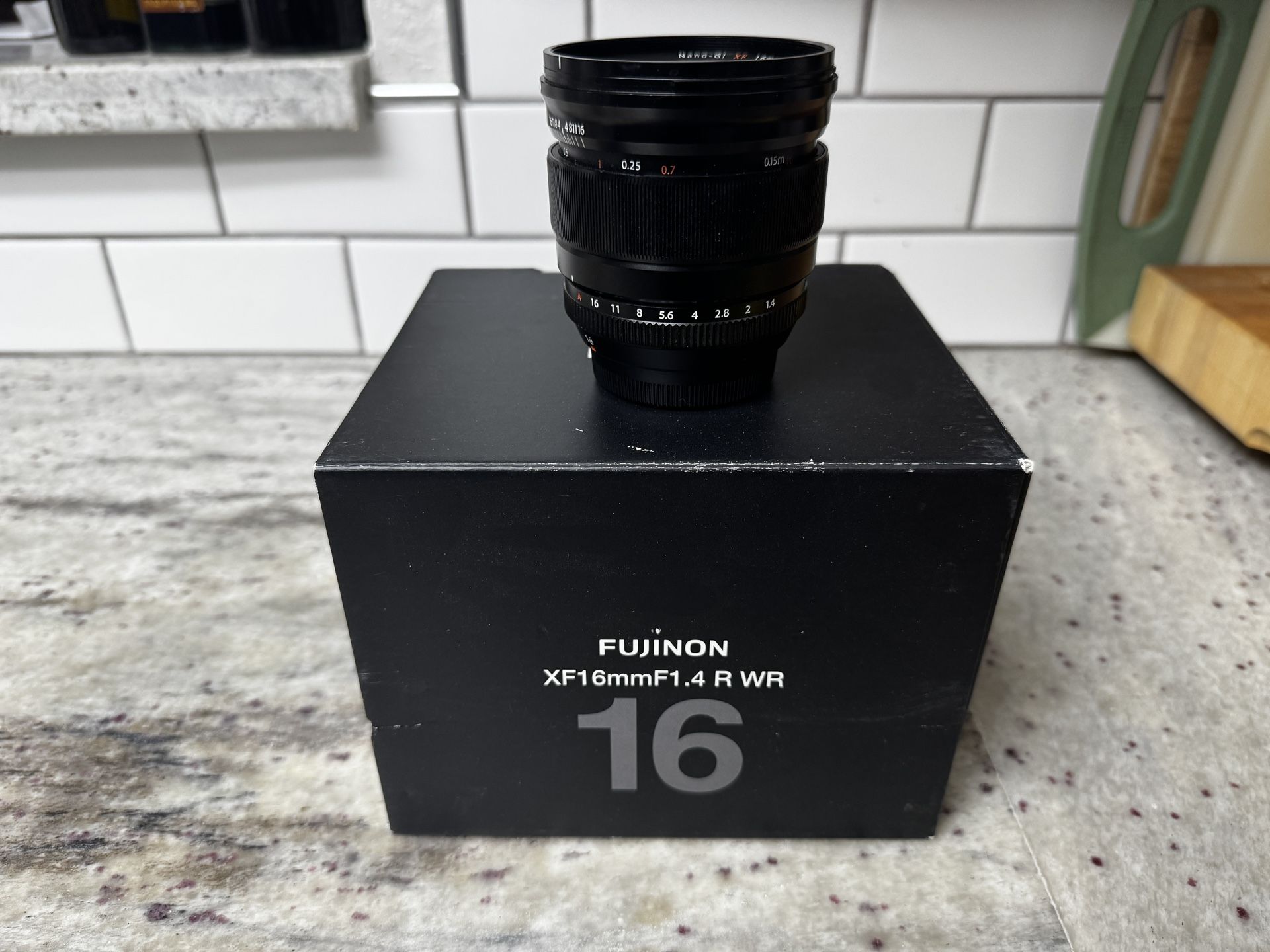 Fuji Fujinon XF 16mm F1.4 WR