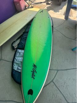Used surfboard
