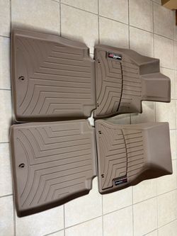 WeatherTech Floor Mats Set of 4 Tan