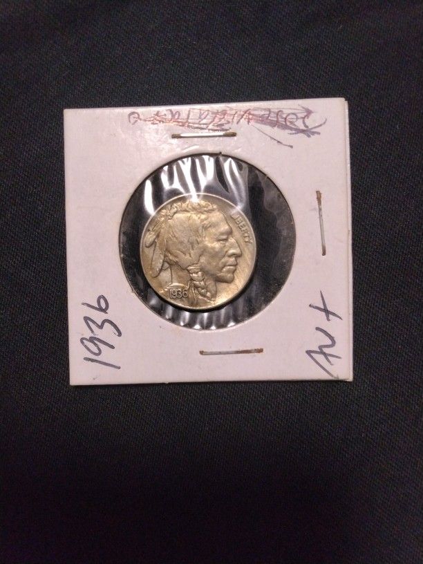 1936 Buffalo nickel 