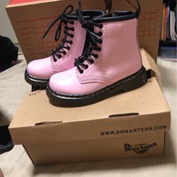 Brand New Kids Pink Dr. Martens Boots