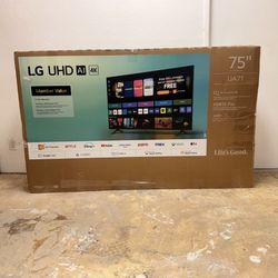 75ua7100 75” Lg smart 4k led Uhd tv