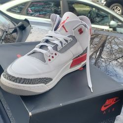 Nike Air Jordan 3's Size 12