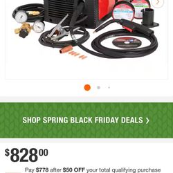 Aluminum Welder with Spool Gun sold separately