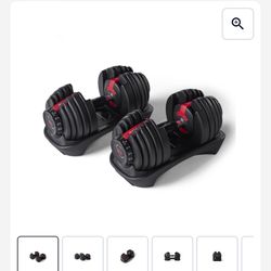 BowFlex SelectTech 552 Adjustable Dumbbells 5-52.5 lbs