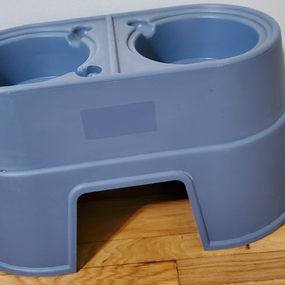 Raised Pet Dog Food Bowl