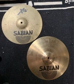 Sabian XS Series 13” Hi Hat Drum Cymbals