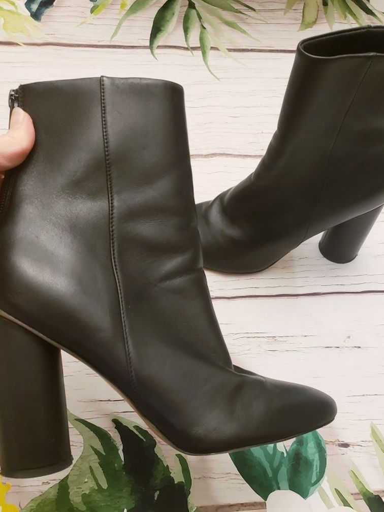 Asos Leather Booties