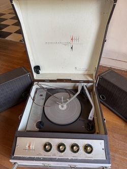 Westinghouse Record Player Model 56 ACS1 Portable - Speakers Included