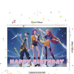 K-pop Birthday Decorations Set