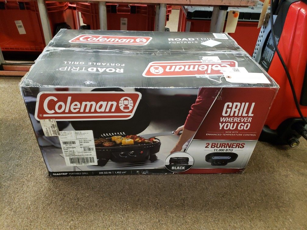 NEW Coleman Roadtrip Portable Grill 225 Square Inches for Sale in ...