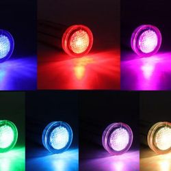 1.5‑Inch RGBW LED Pool Light With Remote Control