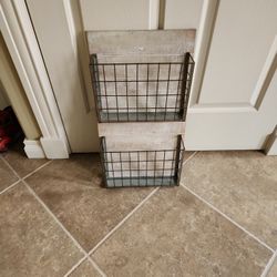 Farm Style Magazine Or Mail Rack